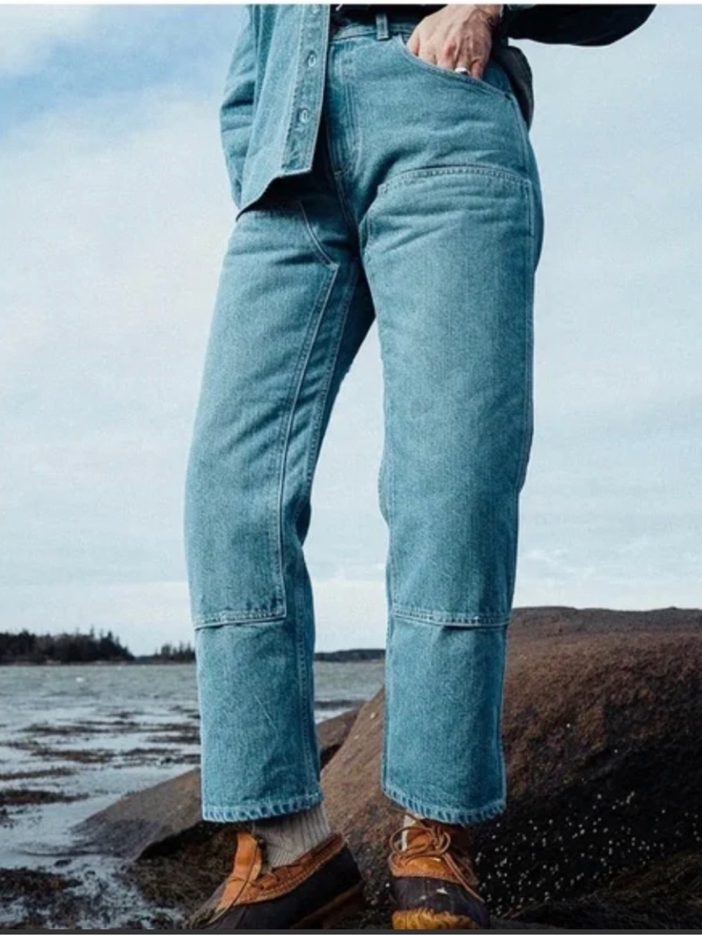 Rudy Jude Pale Utility Jeans Size 5